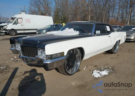 1970 Cadillac Deville z USA, uszkodzony, nr VIN F0118573